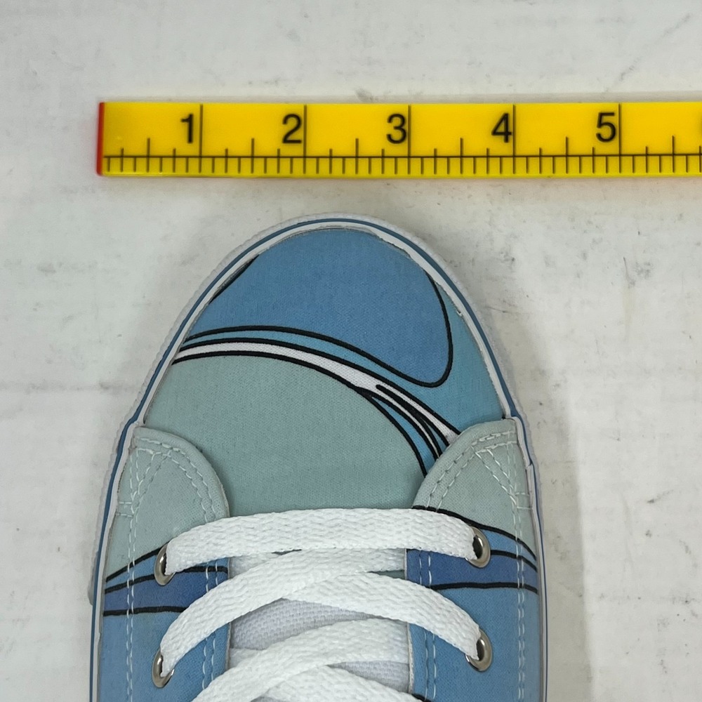 Baby Phat Women's High Top Sneakers Size 8.5 Blue/Royal Retro Street Y2K VTG NEW - Picture 16 of 16